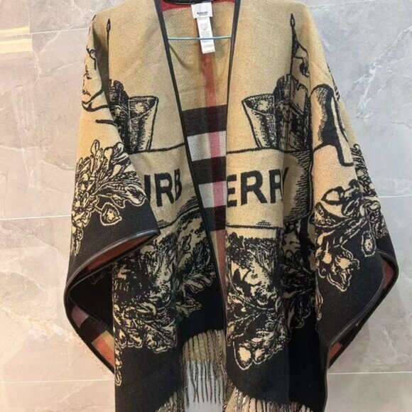Burberry Wool Cape - Picture 1 of 4